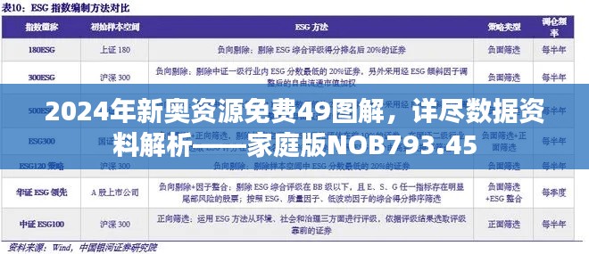 2024年新奧資源免費(fèi)49圖解，詳盡數(shù)據(jù)資料解析——家庭版NOB793.45