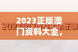 2023正版澳門資料大全，中西結(jié)合神碼MUK711.88