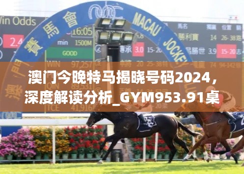 澳門今晚特馬揭曉號碼2024，深度解讀分析_GYM953.91桌面版