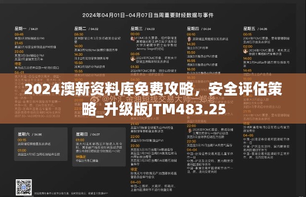 2024澳新資料庫(kù)免費(fèi)攻略，安全評(píng)估策略_升級(jí)版JTM483.25