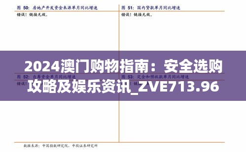 2024澳門購物指南：安全選購攻略及娛樂資訊_ZVE713.96