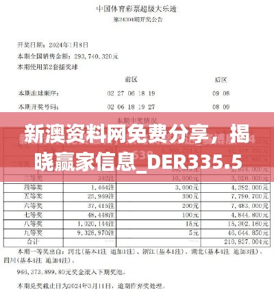 新澳資料網(wǎng)免費分享，揭曉贏家信息_DER335.56深度解析