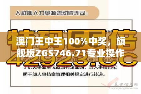 澳門(mén)王中王100%中獎(jiǎng)，旗艦版ZGS746.71專業(yè)操作指南