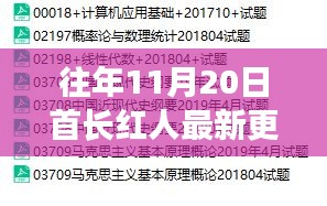 探秘十一月二十日首長紅人隱秘小巷的特色小店，最新更新揭秘往年11月20日紅人生活風(fēng)采