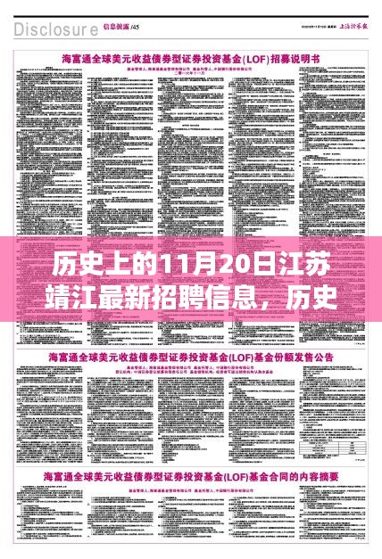 歷史上的11月20日江蘇靖江最新招聘信息，歷史上的11月20日江蘇靖江招聘信息深度解析