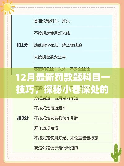 探秘駕駛寶典，揭秘科目一罰款題制勝技巧與小巷駕駛秘籍（最新更新）