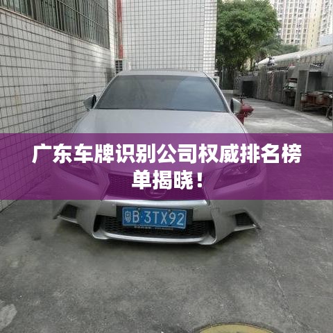 廣東車牌識別公司權威排名榜單揭曉！