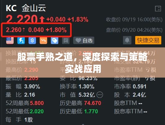 股票手熟之道，深度探索與策略實(shí)戰(zhàn)應(yīng)用
